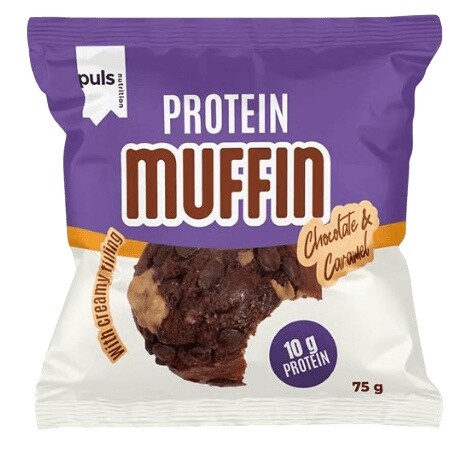 Puls nutrition protein muffin 75 g - čokoláda a karamel