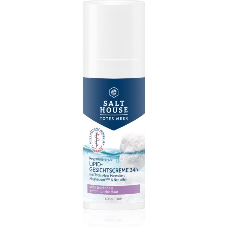 Salt House Dead Sea Therapy Lipid Face Cream hydratačný pleťový krém s lipidmi 50 ml