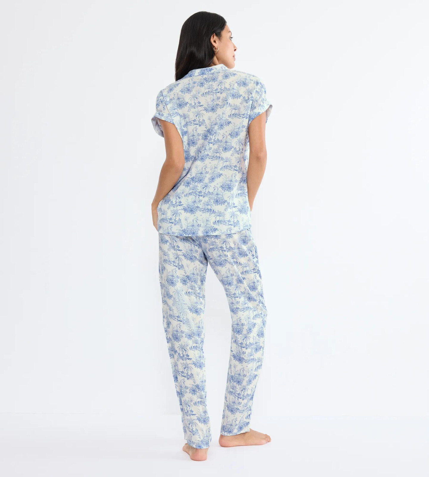 Boyfriend Fit PW X - MODRÁ - TRIUMPH MODRÁ - TRIUMPH BLUE 40