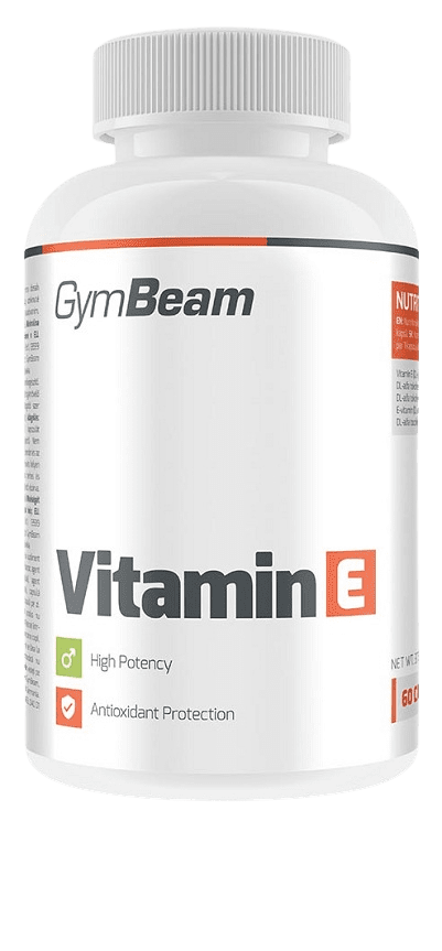 GYMBEAM Vitamin E bez príchute 60 ks