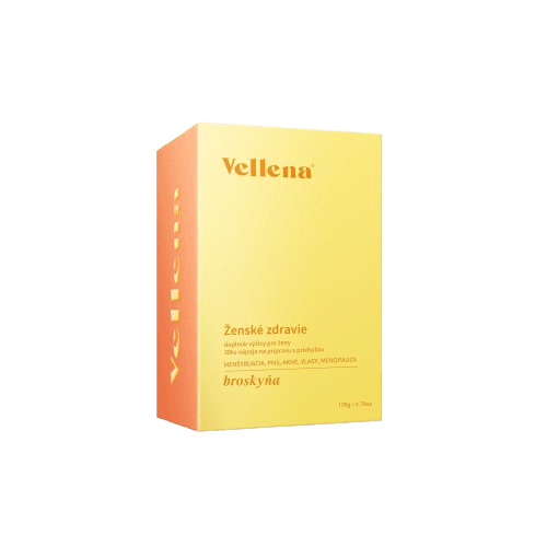 VELLENA Ženské zdravie Nápoj príchuť Broskyňa 30 vrecúšok