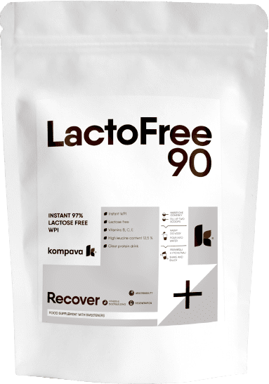 KOMPAVA LactoFree 90 /33 dávok, čokoláda-banán 1000 g