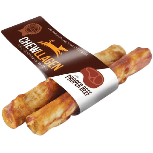CHEWLLAGEN hovädzie rolky 12 cm 2 ks