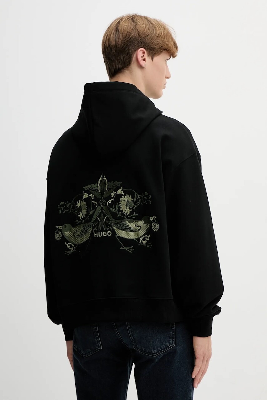 Bavlnená mikina HUGO Dimstone