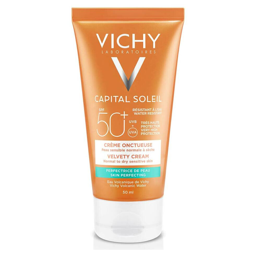 VICHY Capitall Soleil Ochranný krém na zamatovú pleť SPF50+ 50 ml