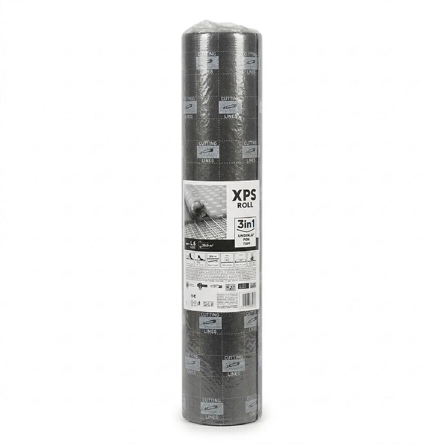Podklad pod podlahu XPS ROLL 1,6MM 20M2 PROMO