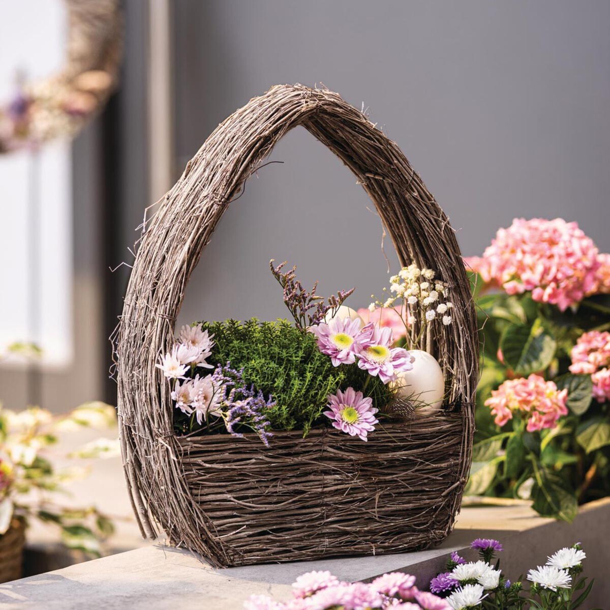 Prútený kryt na vajíčka