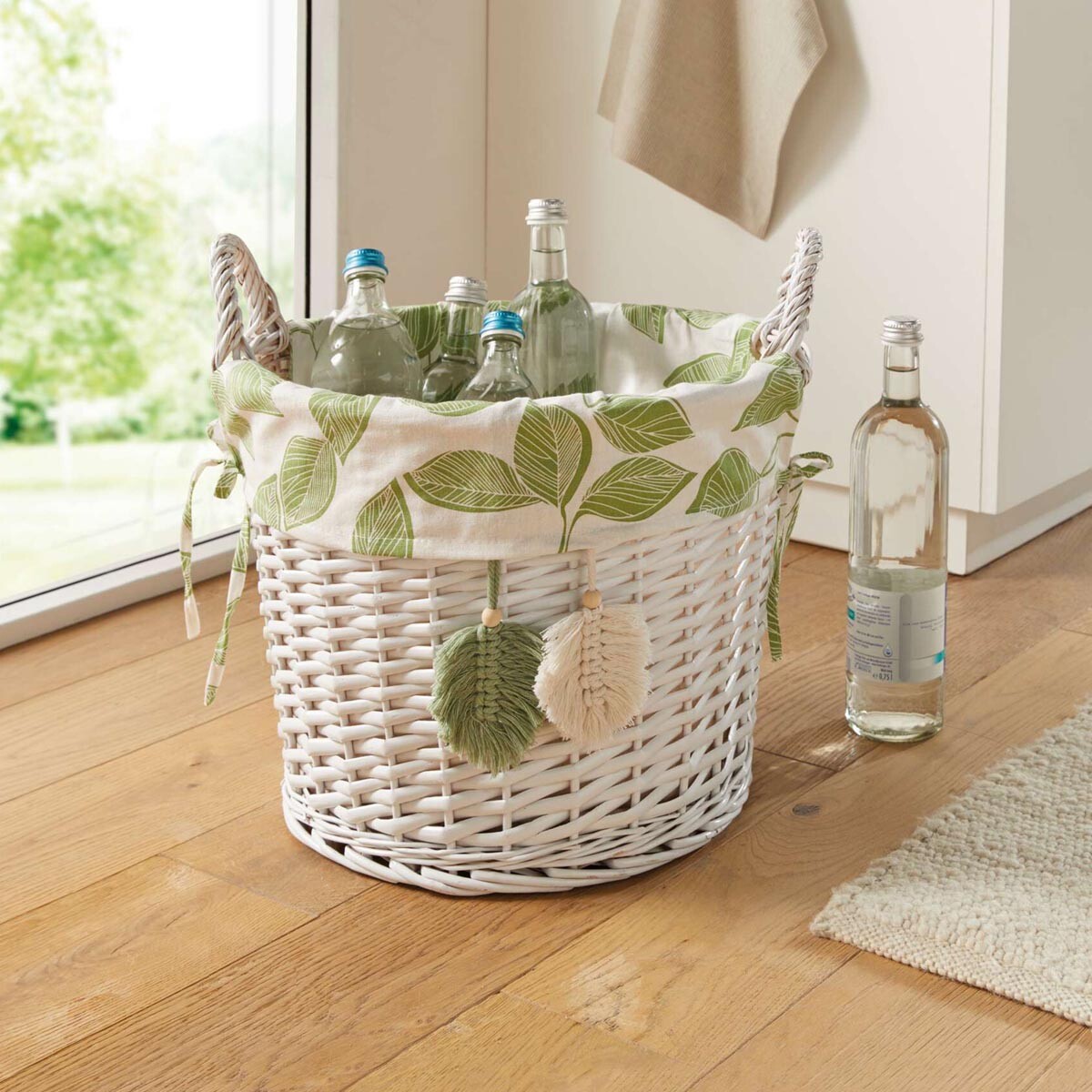 Skladací kôš Listy