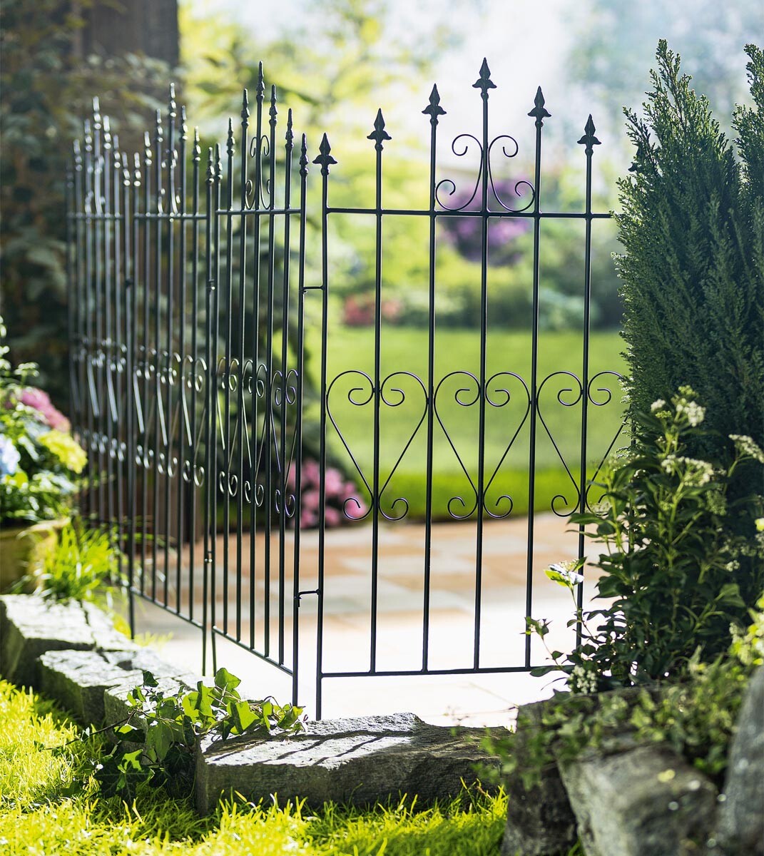 Okrasné záhradné ploty Lilie, rozťahovacie