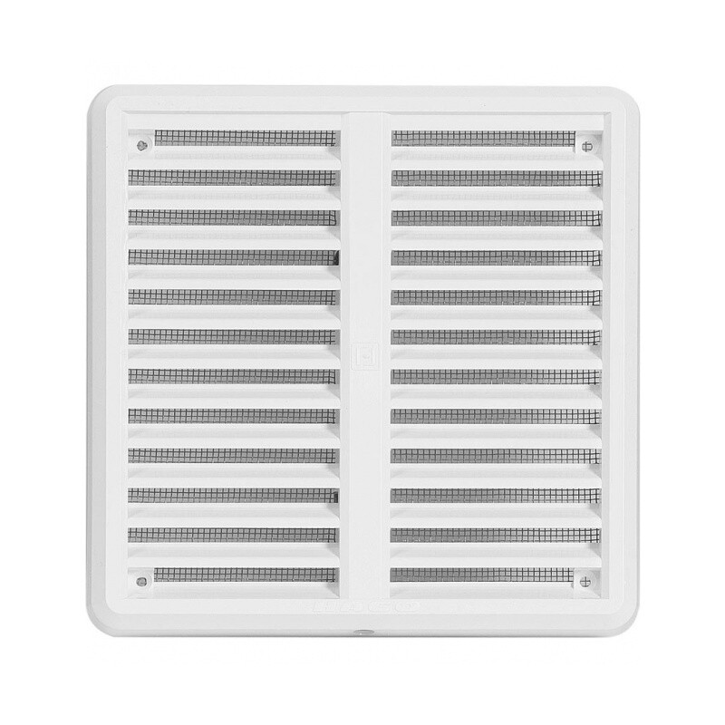 Mriežka vetracia Haco 150×150 mm s nastaviteľnou krytkou