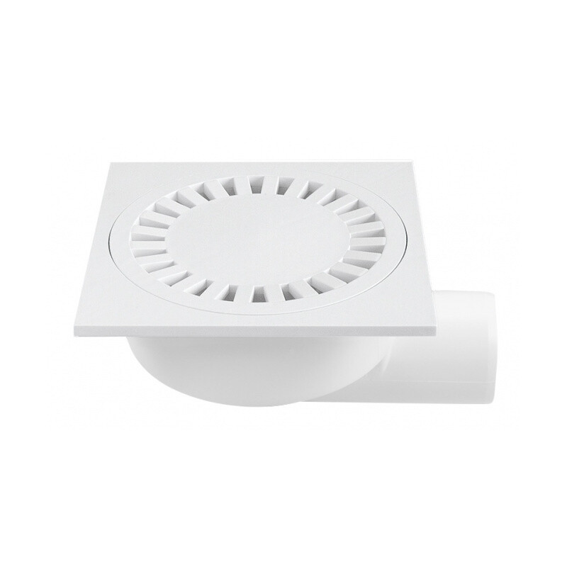 Vpusť podlahová Haco spodná 50 mm biela