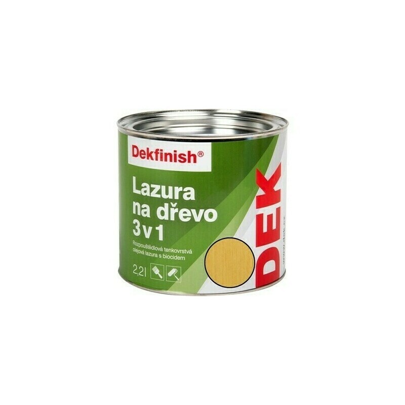 Lazúra 3v1 Dekfinish 2,2 l pínia