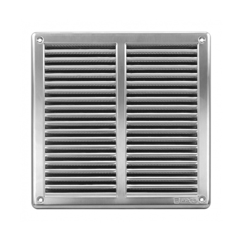 Mriežka vetracia Haco 250×250 mm nerezová