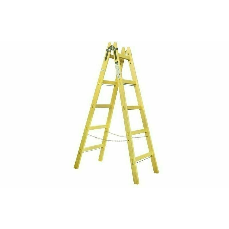 Rebrík drevený PROFI 5 priečok