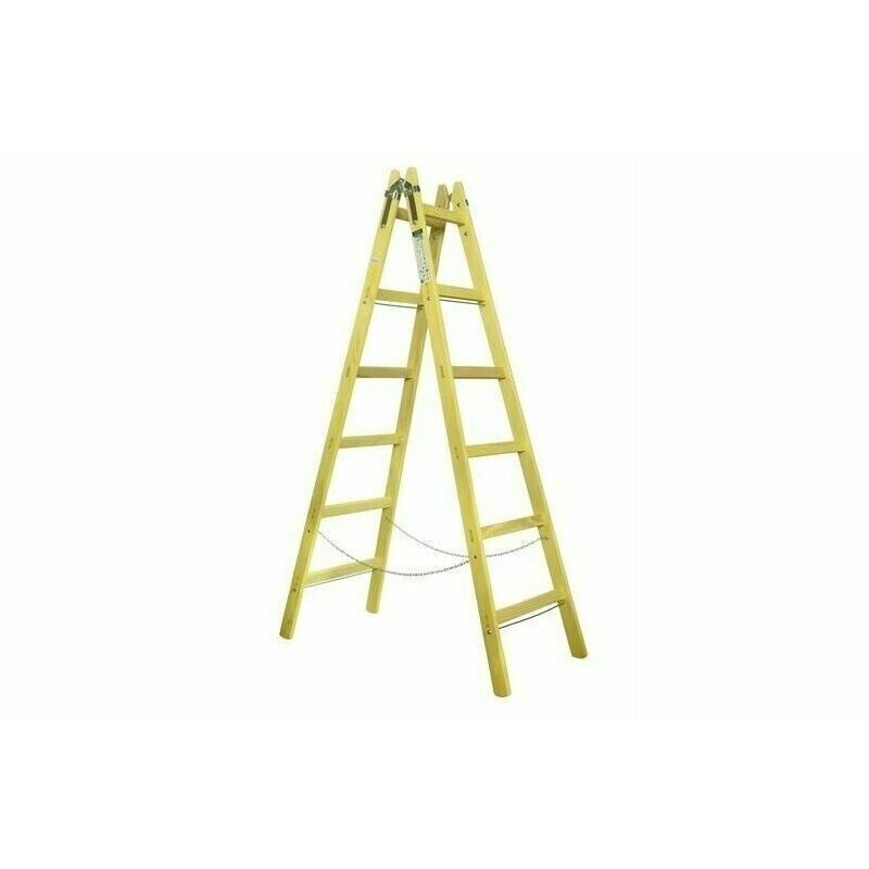 Rebrík drevený PROFI 6 priečok