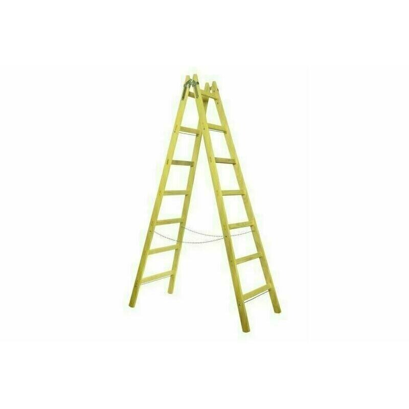 Rebrík drevený PROFI 8 priečok