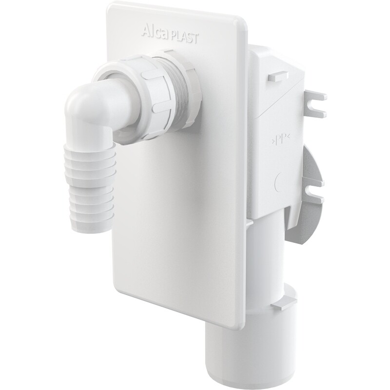 Sifón práčkový podomietkový Alca APS4 biely