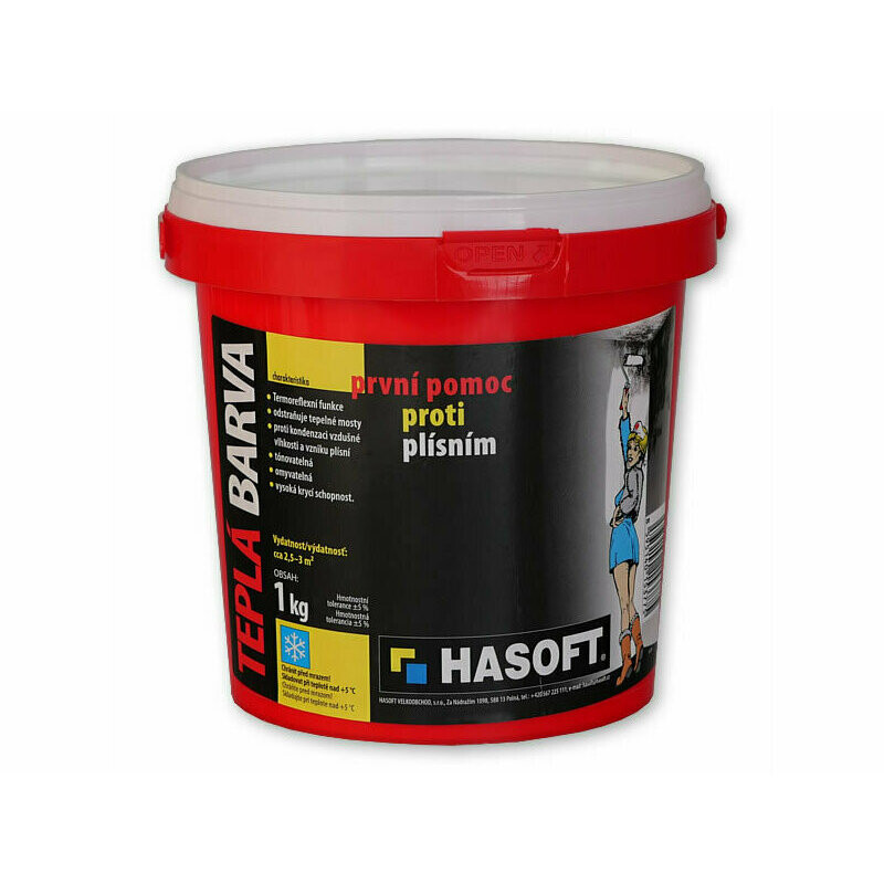 Náter tepelnoizolačný Hasoft 1 kg