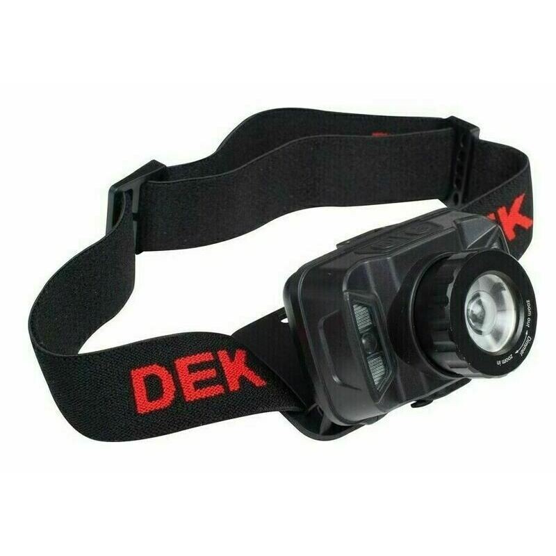 Čelovka nabíjacia DEK LED so zoomom