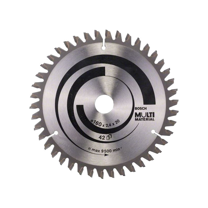 Kotúč pílový na rôzne materiály Bosch Standard for Multi Material 160×20/16×2,4 mm 42 zubov