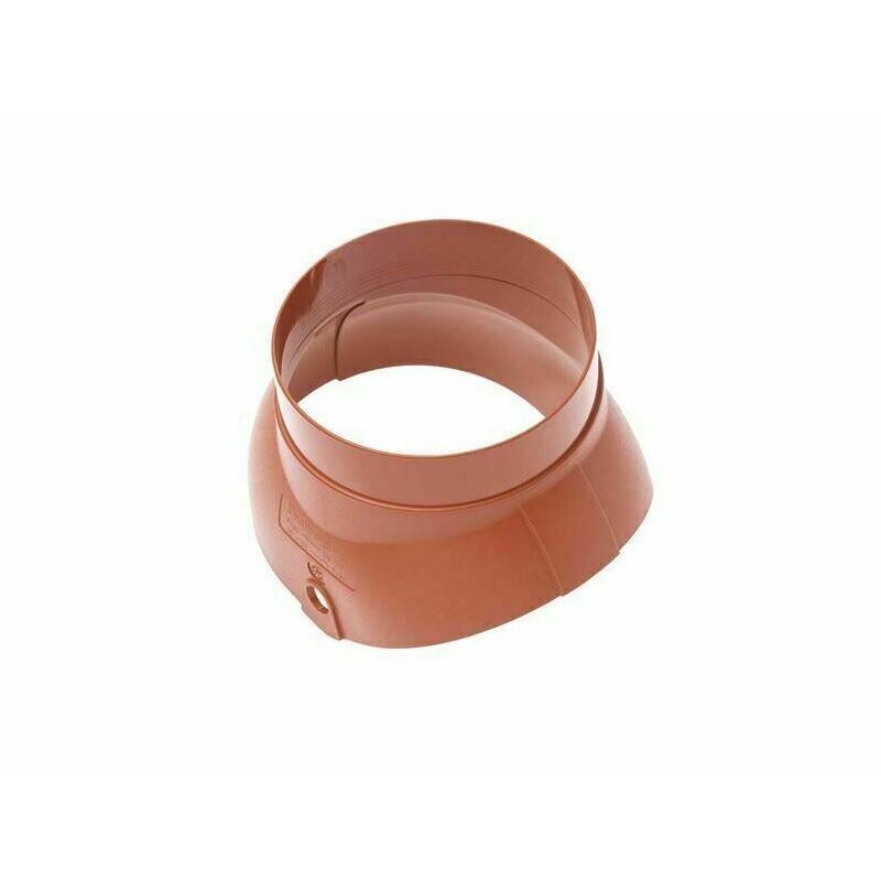 BRAMAC PVC nadstavec odvodu spalín DuroV 128 mm tehlovočervený