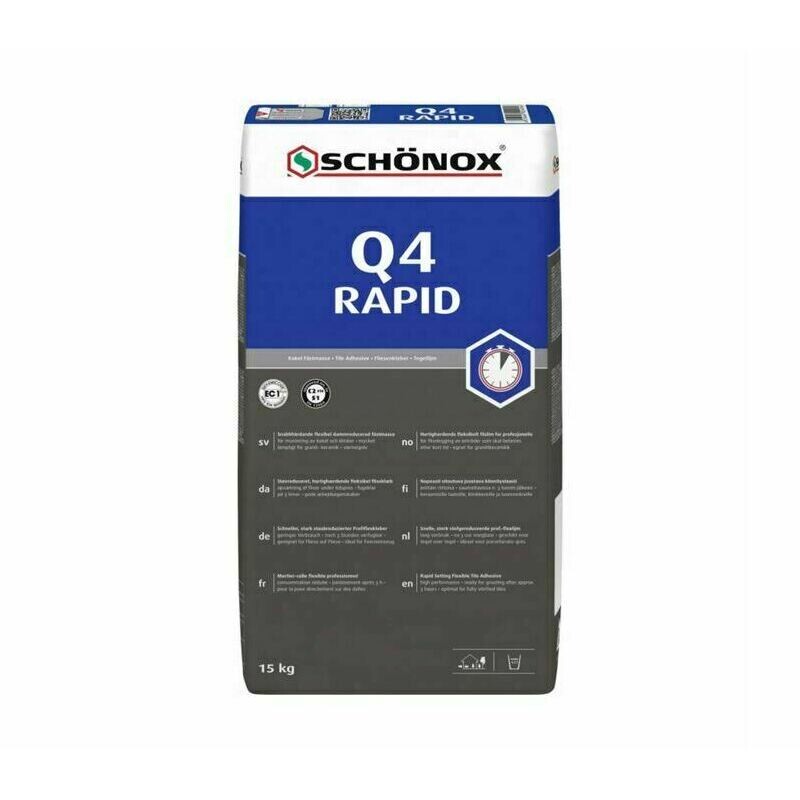 Lepidlo cementové Sika Shönox Q4 Rapid 15 kg