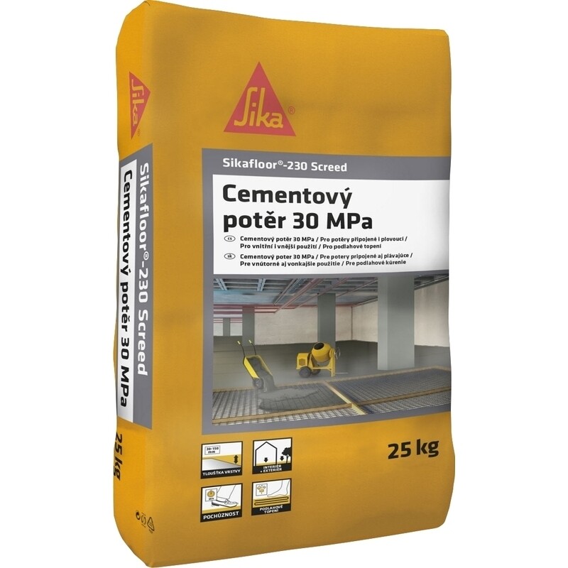 Poter cementový Sikafloor-230 Screed 25 kg