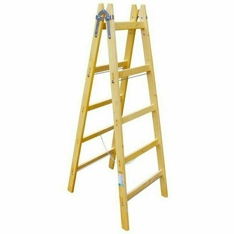 Rebrík drevený ENPRO 4 priečky