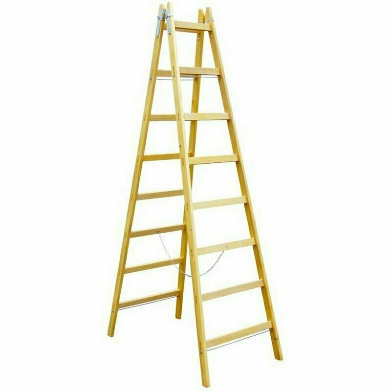 Rebrík drevený ENPRO 8 priečok