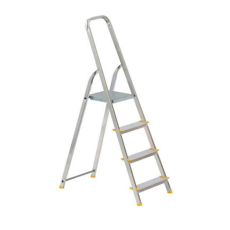 Schodíky hliníkové jednostranné ALVE Eurostyl 1914 4 priečky