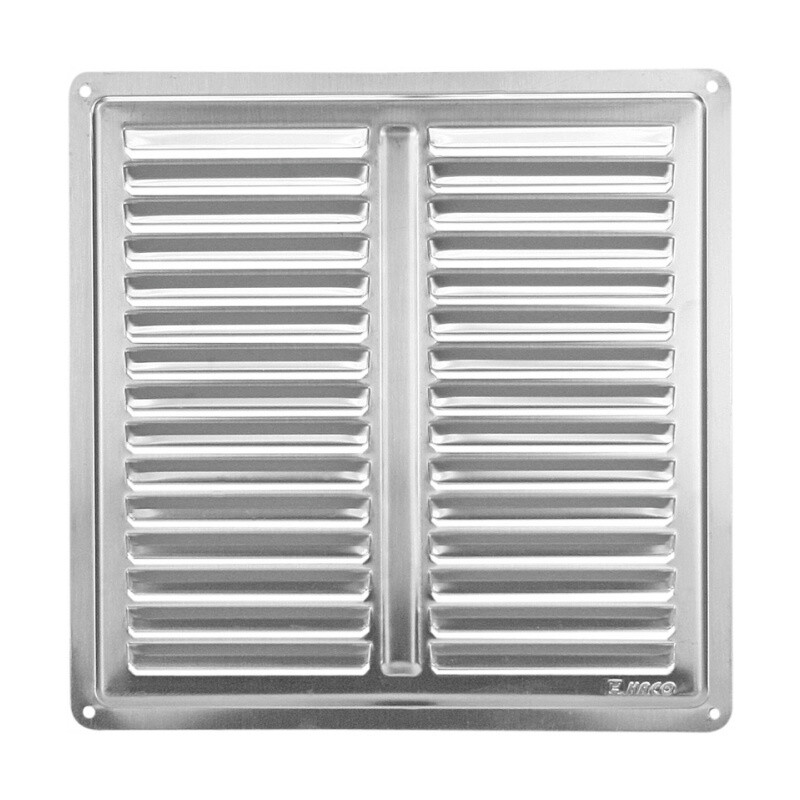 Mriežka vetracia Haco 200×200 mm s krytkou