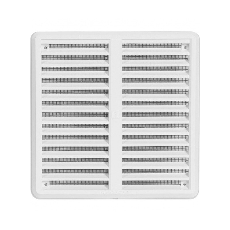 Mriežka vetracia Haco 175×175 mm s nastaviteľnou krytkou