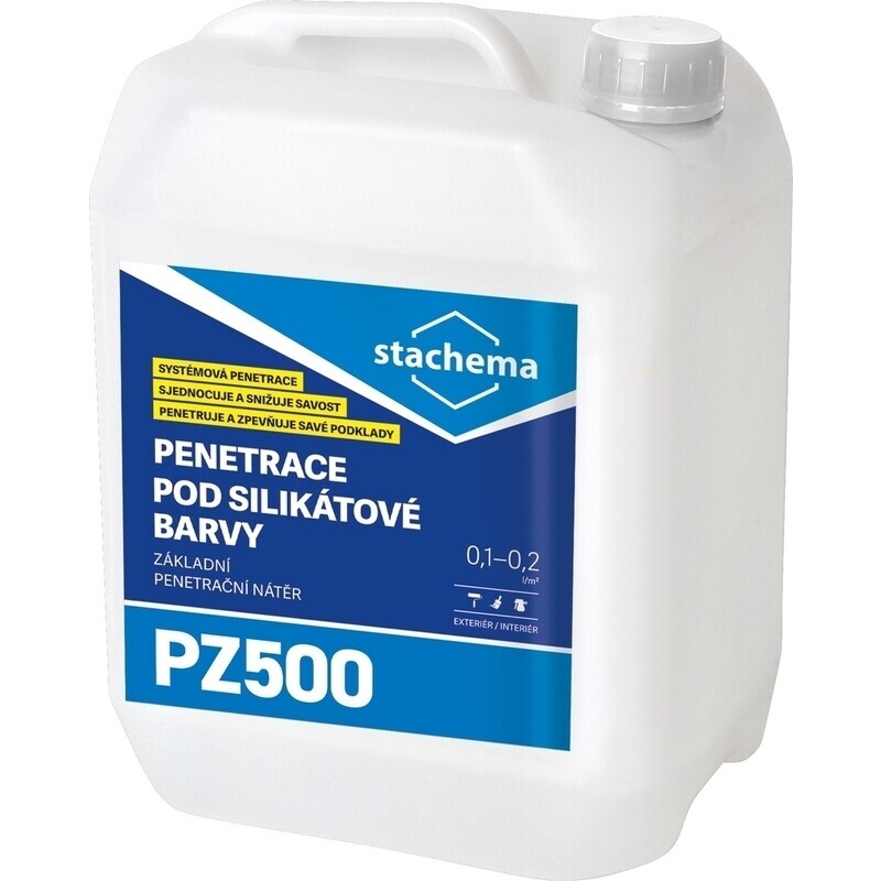 Penetrácia pod silikátové farby Stachema PZ500 5 l