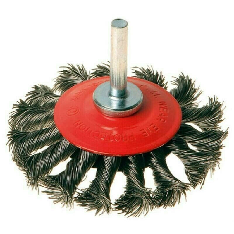 Misková kefa, copy, so stopkou 75 mm