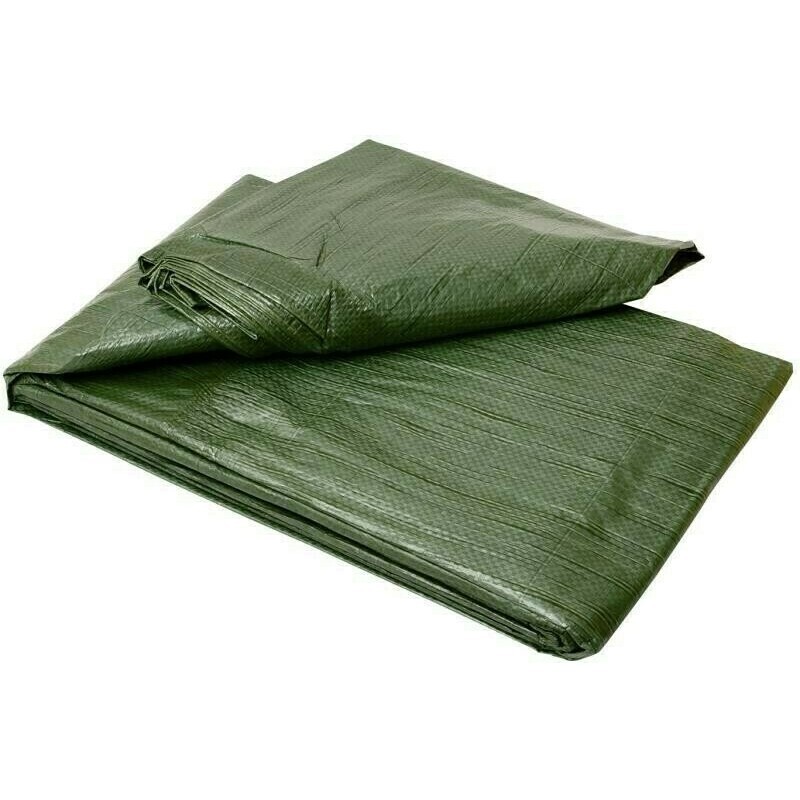 Zelená zakrývacia plachta štandard 5x8 m