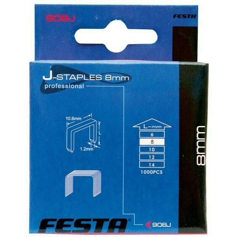 Spony EXTRA 6 mm, 1000 ks/bal.