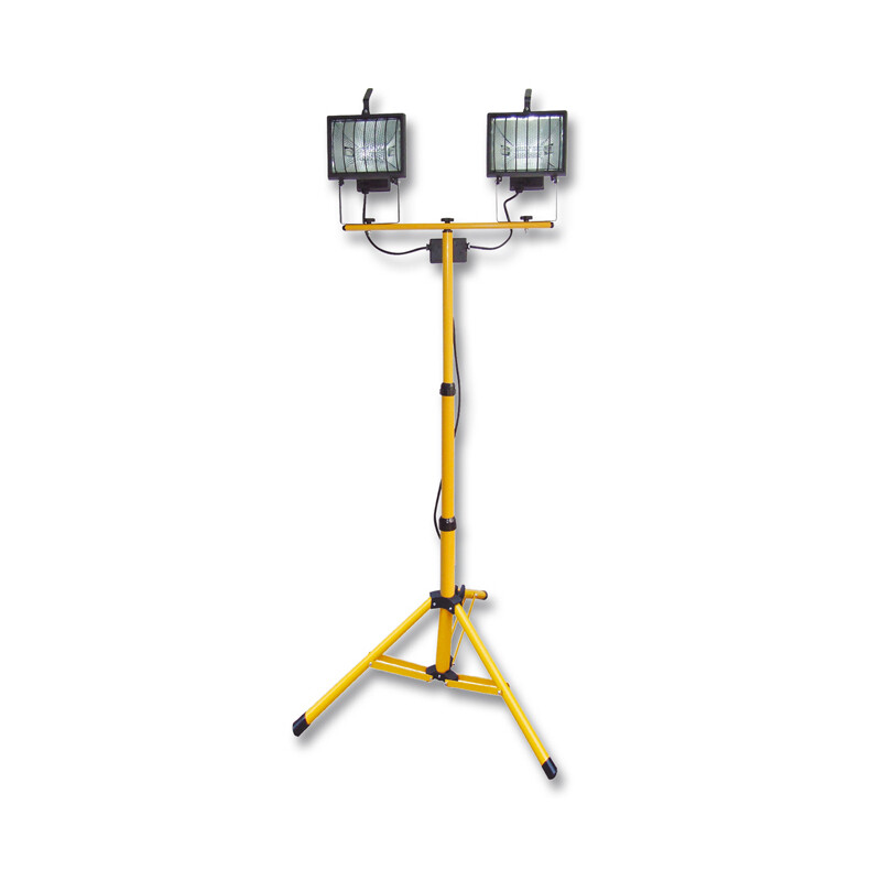 Svetlo halogénové stavebné 2× 400 W