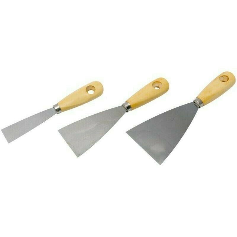 Sada oceľových špachtlí 30,50,80 mm, 3ks/bal.