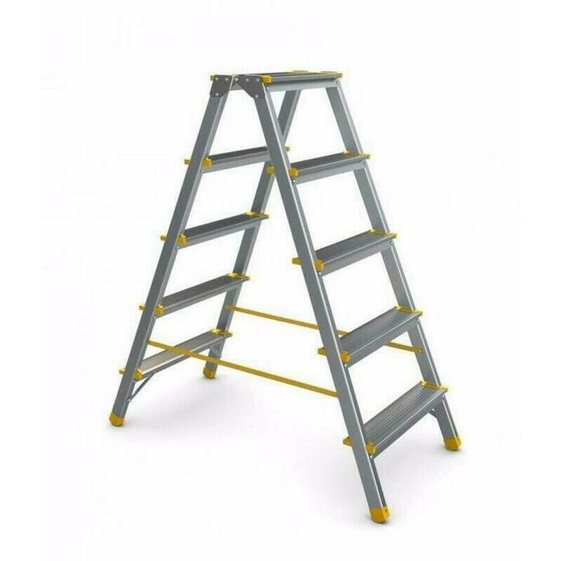 Schodíky hliníkové obojstranné ALVE Eurostyl 1923 3 priečky