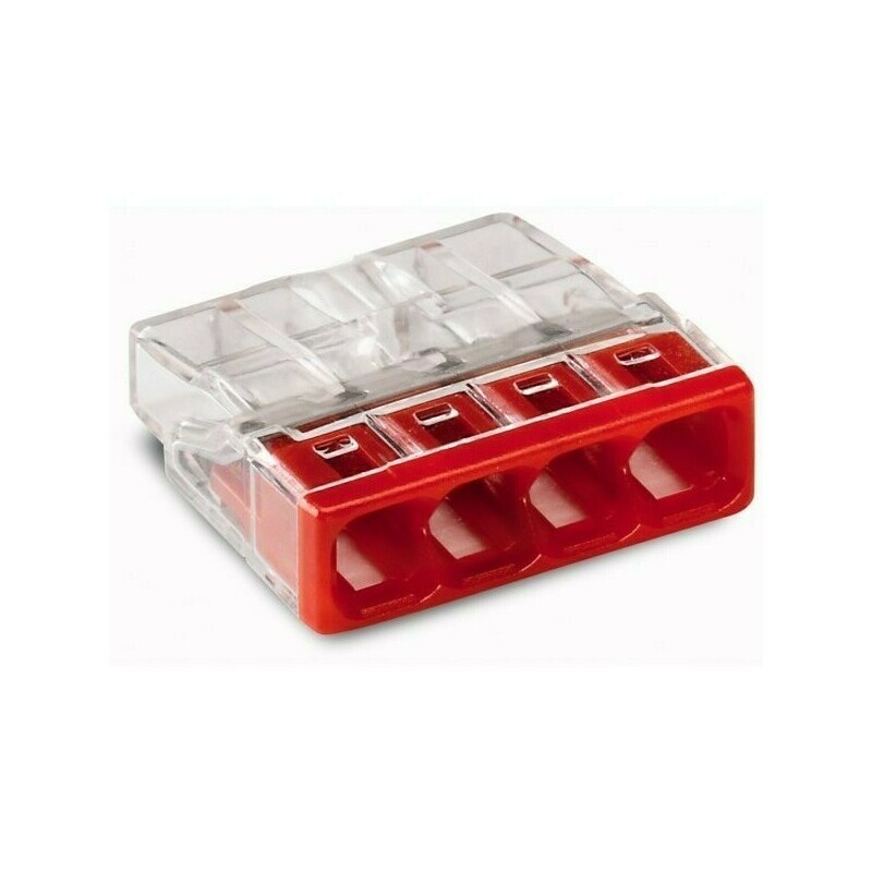 Svorka krabicová 4x2,5 mm2, WAGO 2273-204