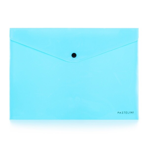Obálka s cvokom A4 Pastelini modrá