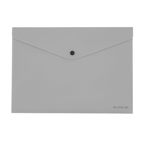 Obálka s cvokom A4 Pastelini sivá