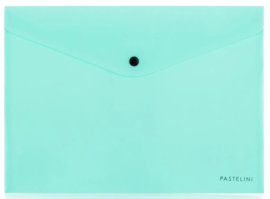Obálka s cvokom A4 Pastelini zelená