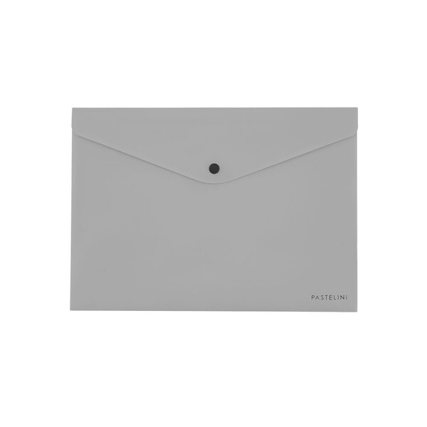 Obálka s cvokom A5 Pastelini sivá
