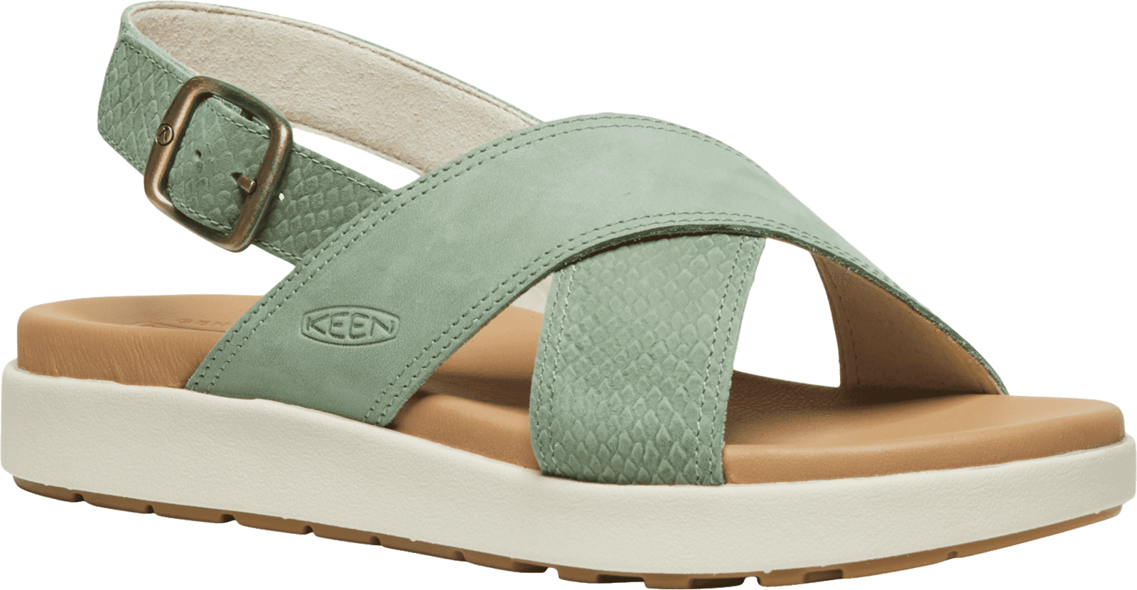 Keen ELLE LUXE CROSS STRAP WOMEN granite green/granite green Veľkosť: 37