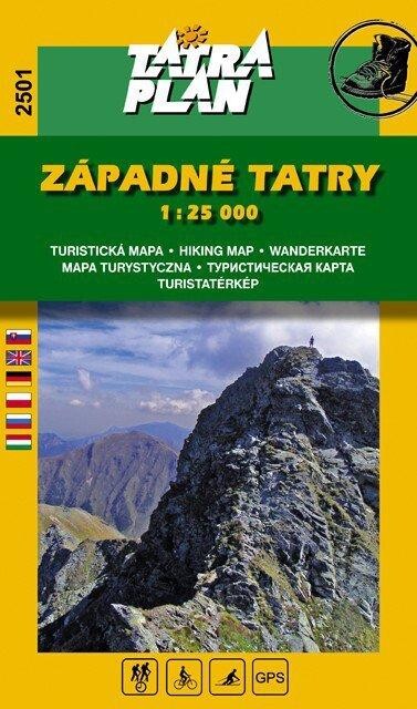 TATRAPLAN Západné Tatry 1:25 000, SJ Veľkosť: Univerzálna veľkosť