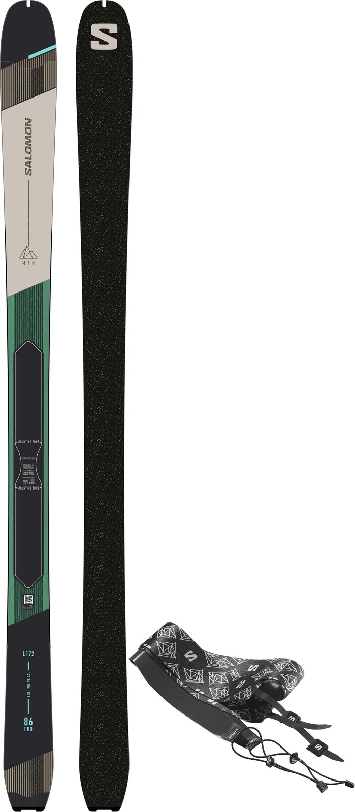 Salomon MTN 86 W PRO + Skins Veľkosť: 156 cm