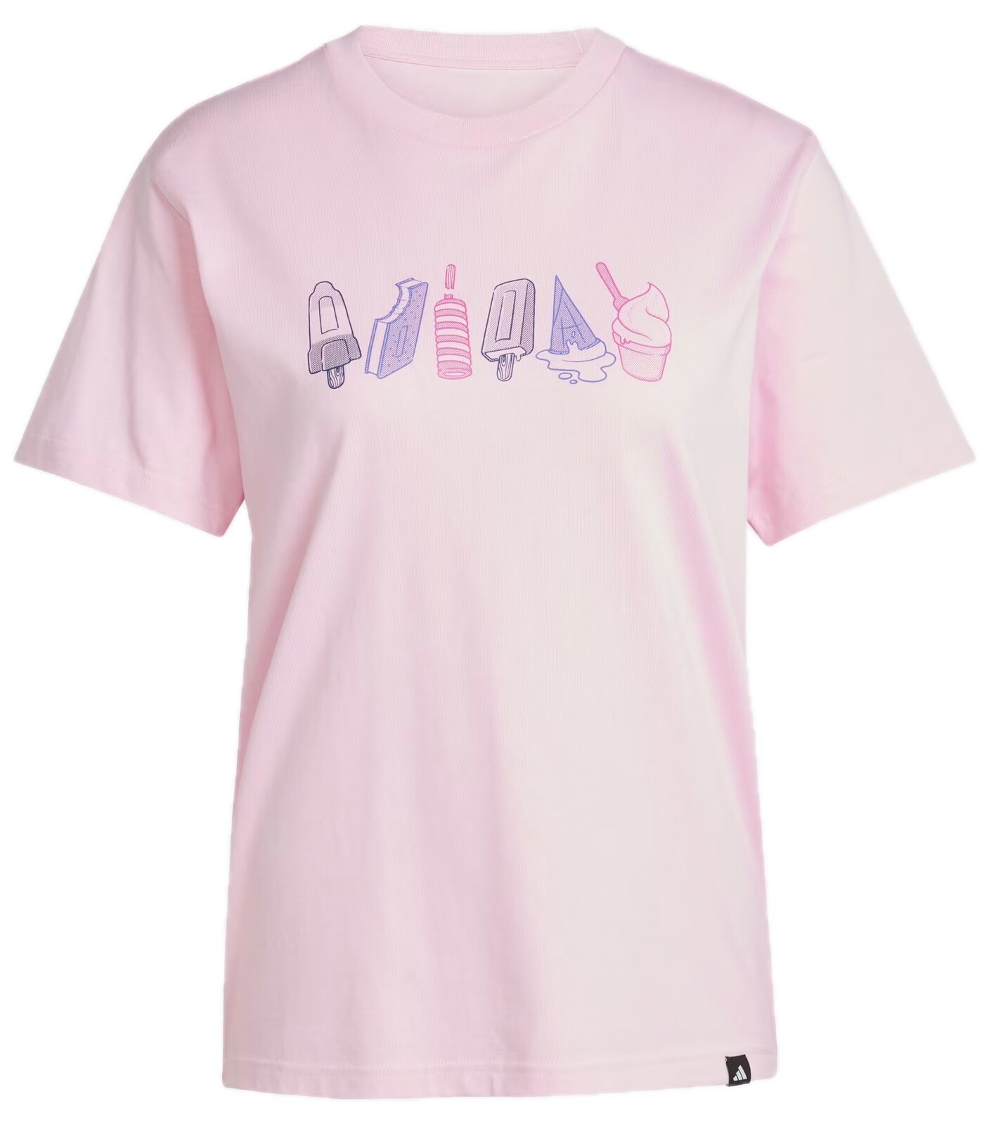 Adidas Remera Lounge Food Graphic Veľkosť: XS