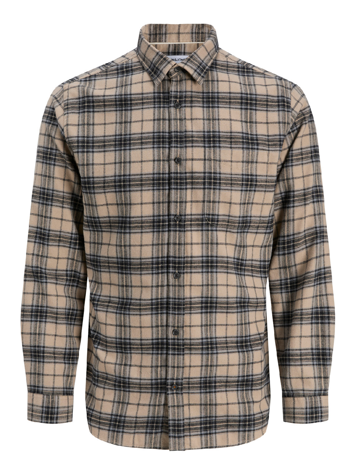 JACK AND JONES Jack & Jones James Flannel Shirt Veľkosť: M