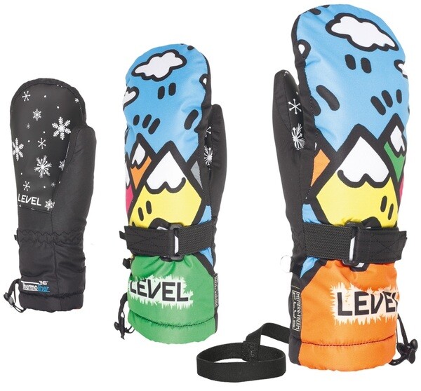 Level Junior Mitt 39 PK Rainbow Veľkosť: 2
